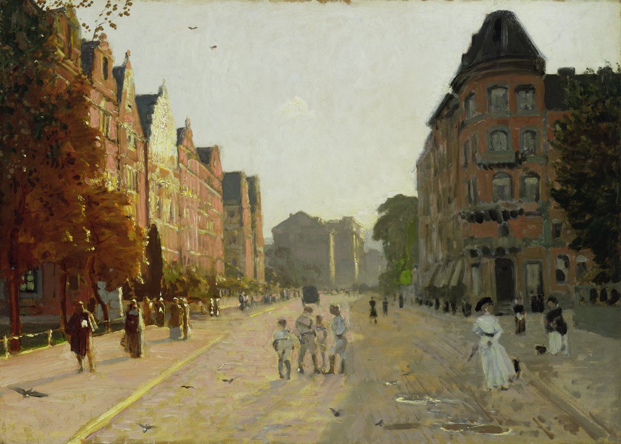 O portão dos reis em Kassel de Louis Kolitz