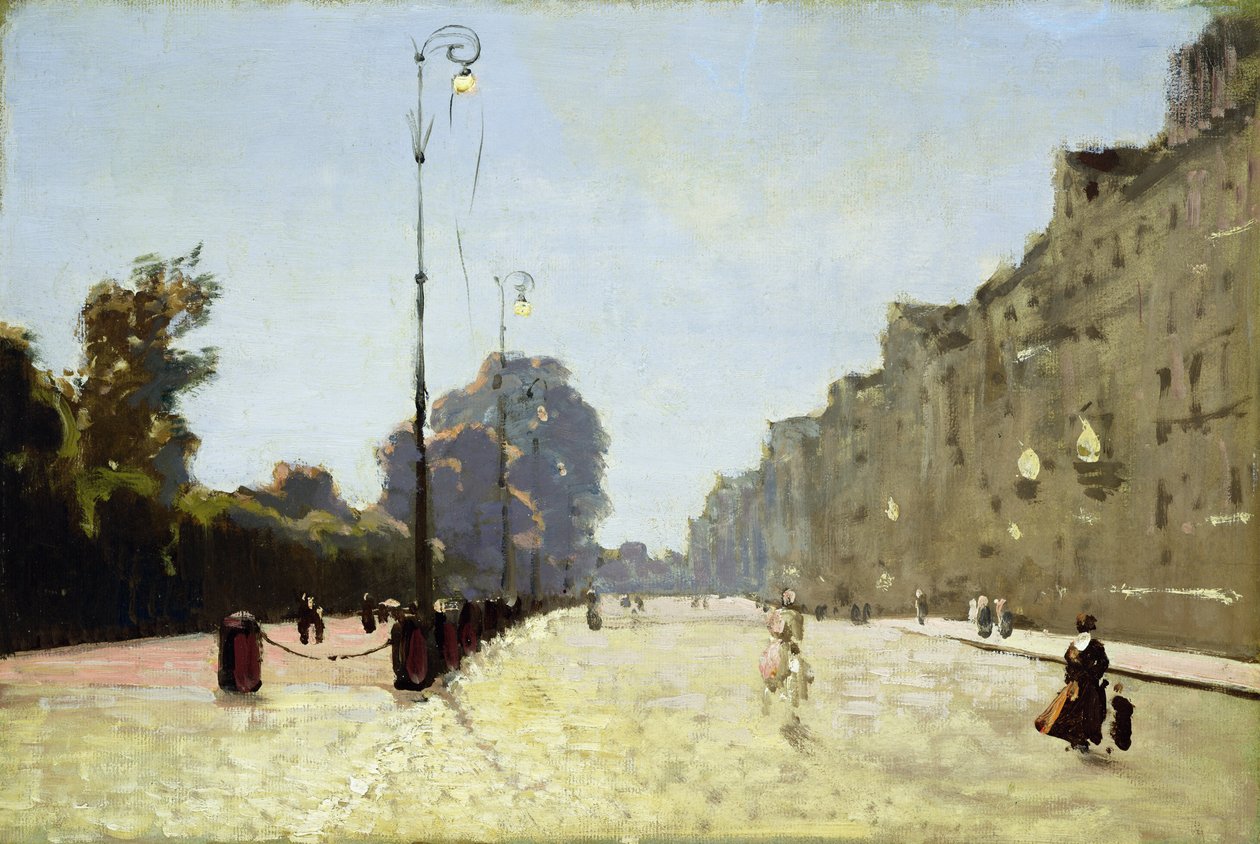 A linda vista em Kassel de Louis Kolitz