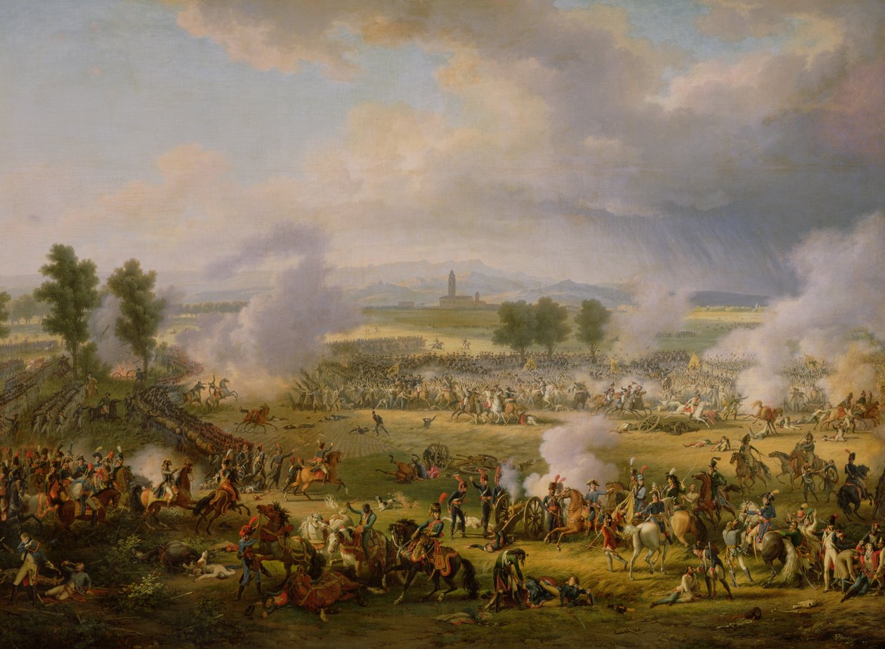 A Batalha de Marengo, 14 de junho de 1800, 1801 de Louis Lejeune