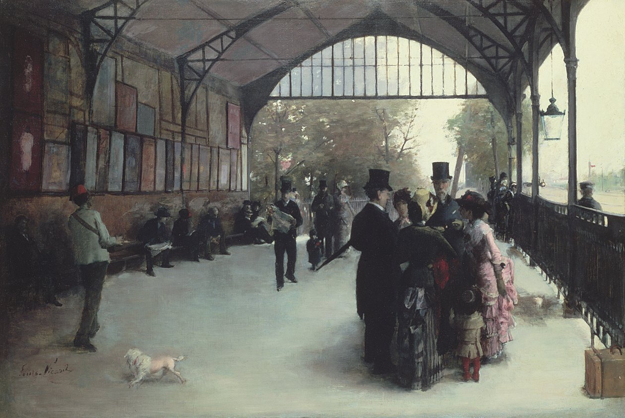 A estação de trem de Louis Picard