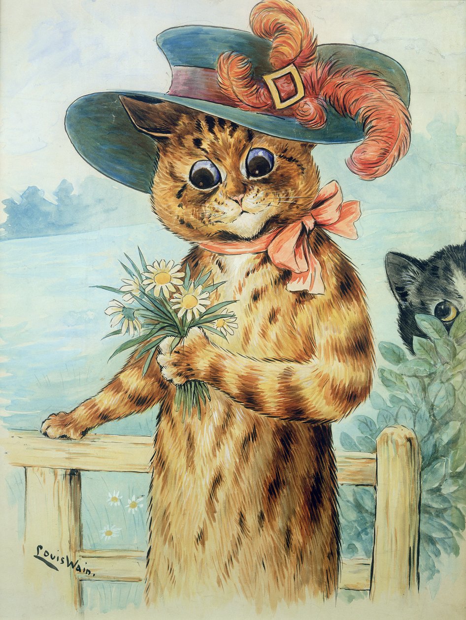 Flores para a Duquesa de Louis Wain