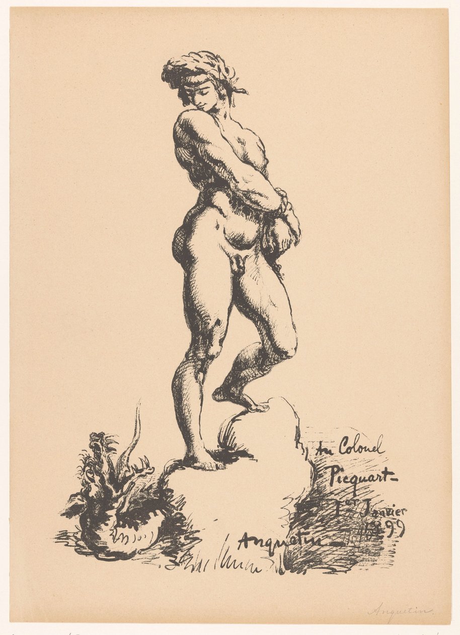Georges Picquart e o Dragão de Louis Anquetin