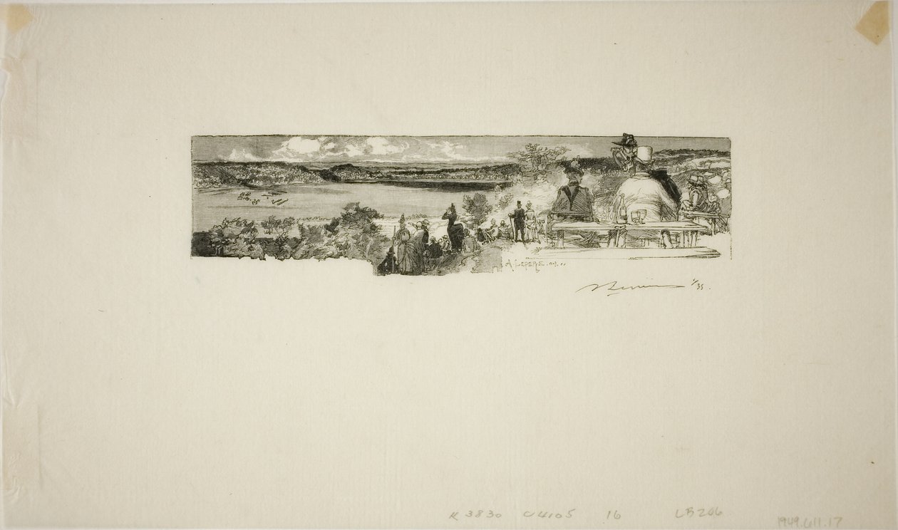 Vale do Linguado de Louis Auguste Lepère