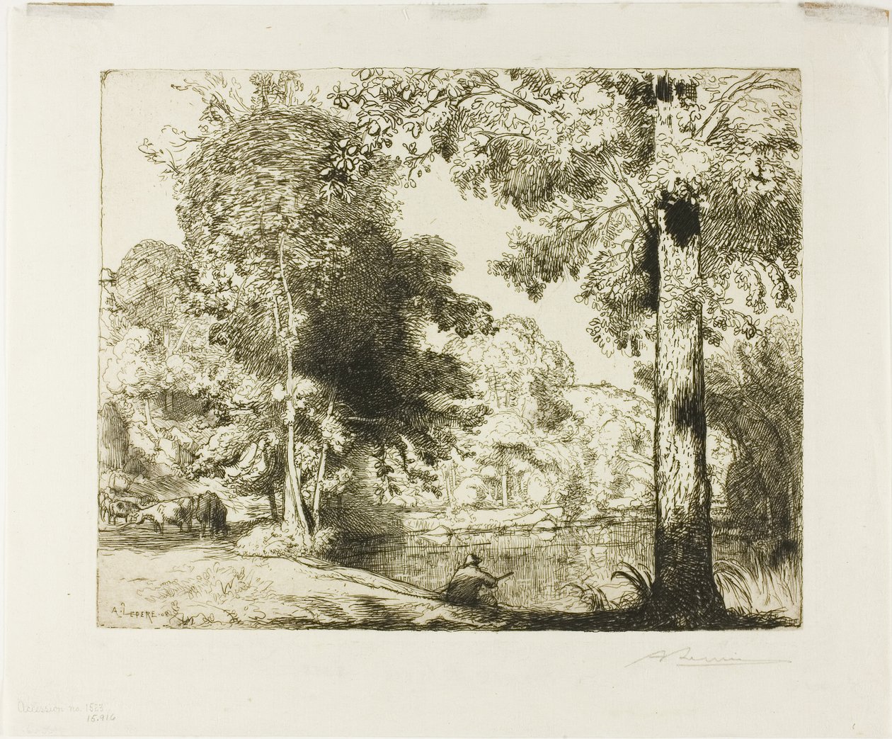 Os limites da vida de Louis Auguste Lepère