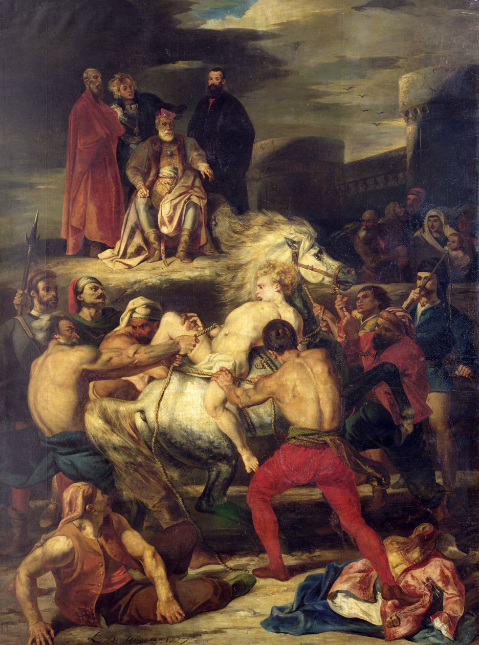 Mazeppa, 1827 de Louis Boulanger