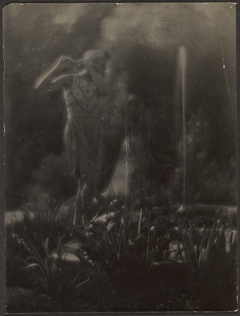 [Dançarino no Jardim]. de Louis Fleckenstein