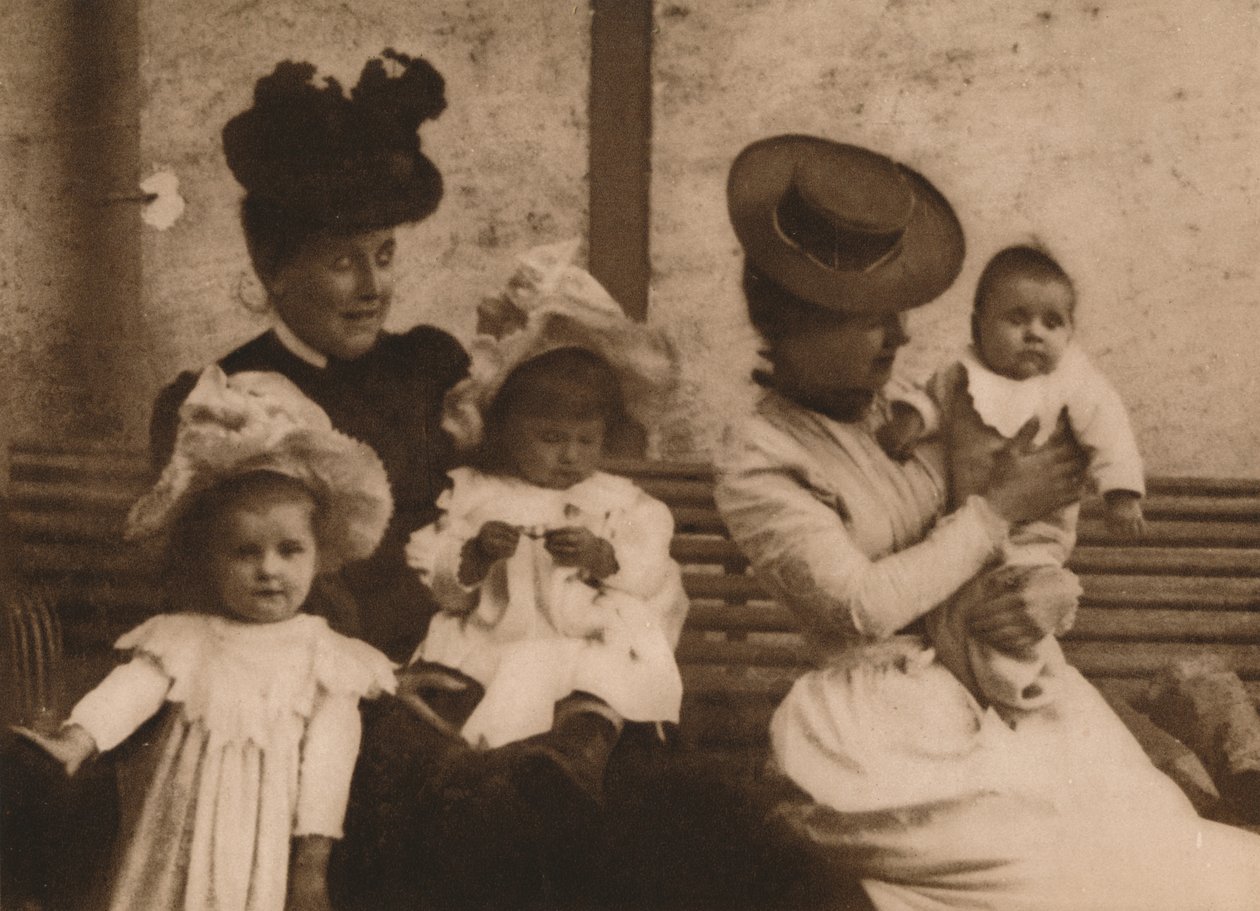 Mulheres e crianças, 1937 de Louis Guichard