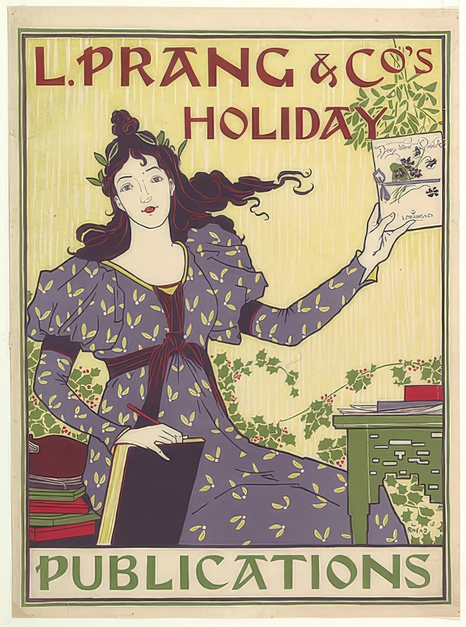 L. Prang & Co.s: Férias. 1895 de Louis John Rhead