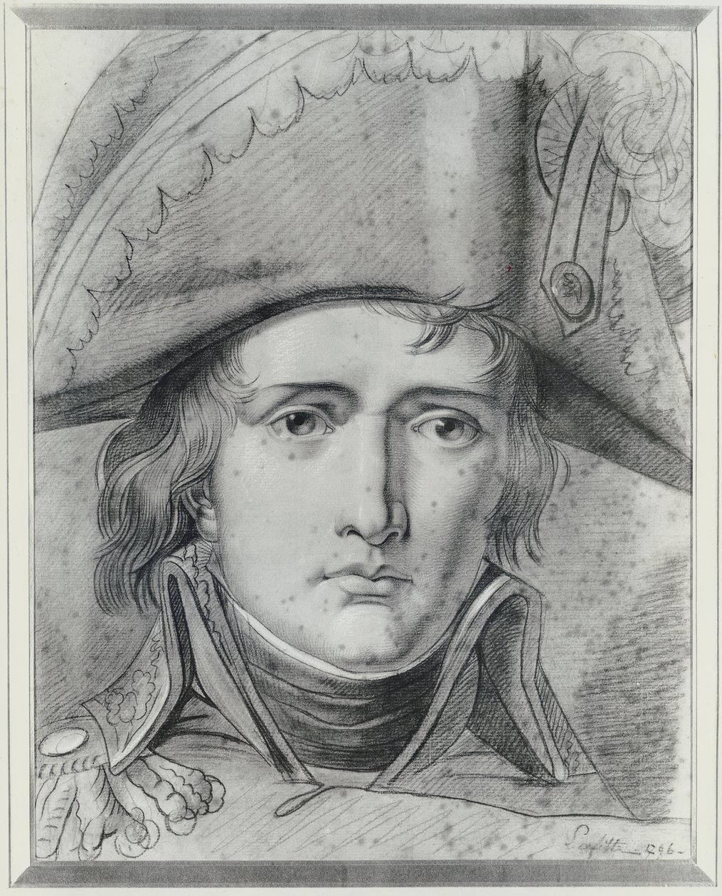 Retrato do general Bonaparte, 1796 de Louis Lafitte