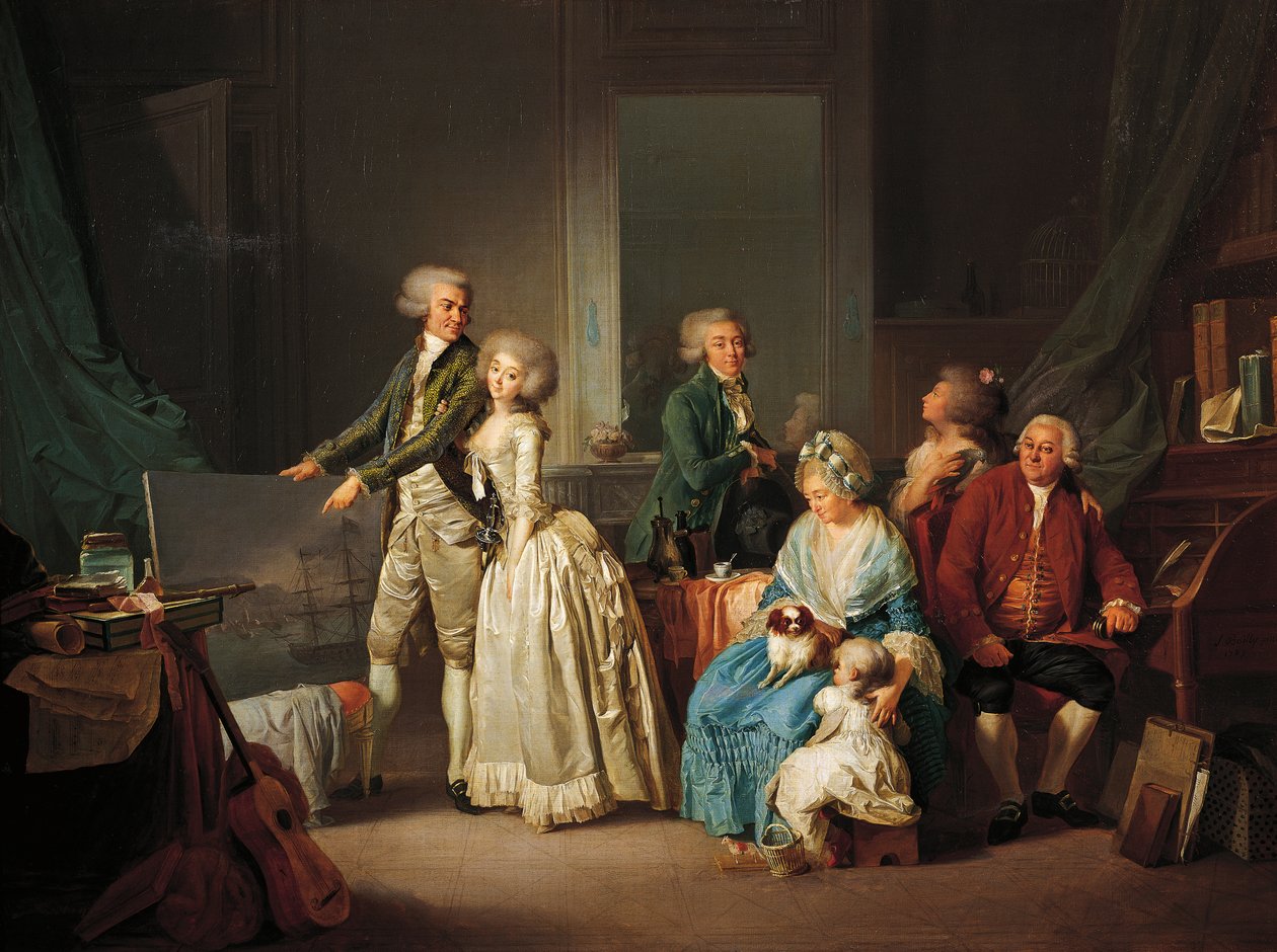 família Gohin de Louis Leopold Boilly