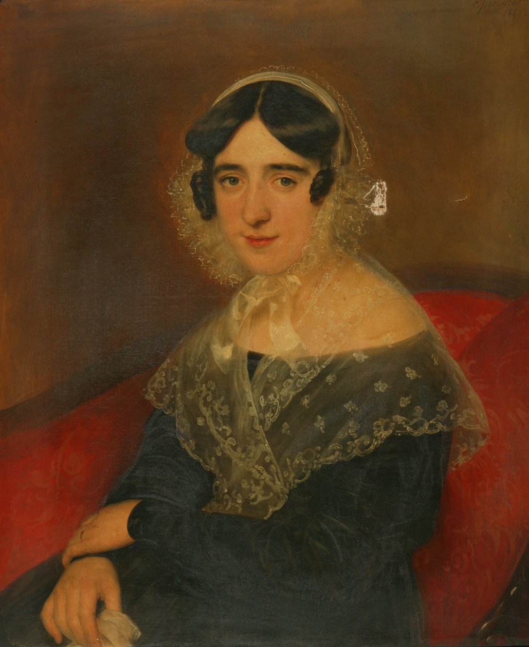 Eliza Crosfield de Louis Pierre Spindler