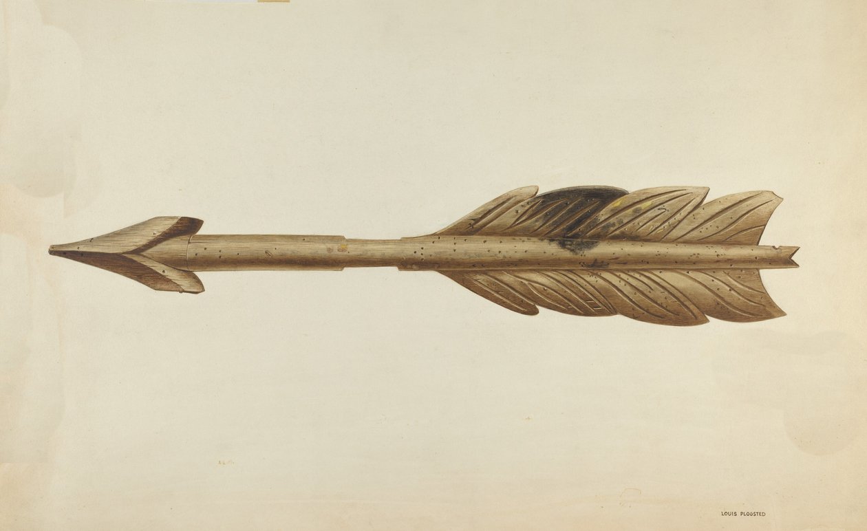 Weather Vane, c. 1939. de Louis Plogsted