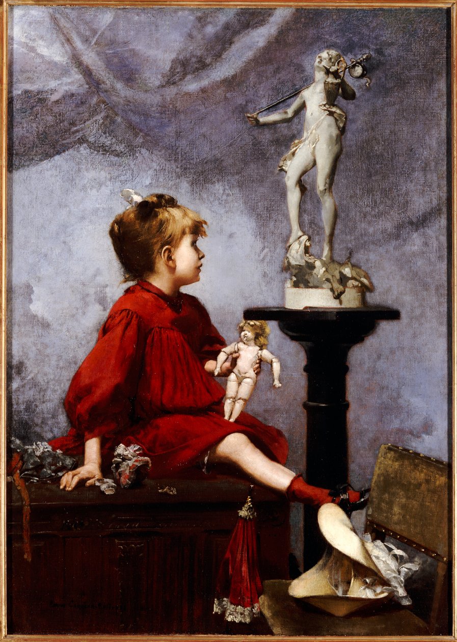 A boneca de Louis Robert Carrier Belleuse