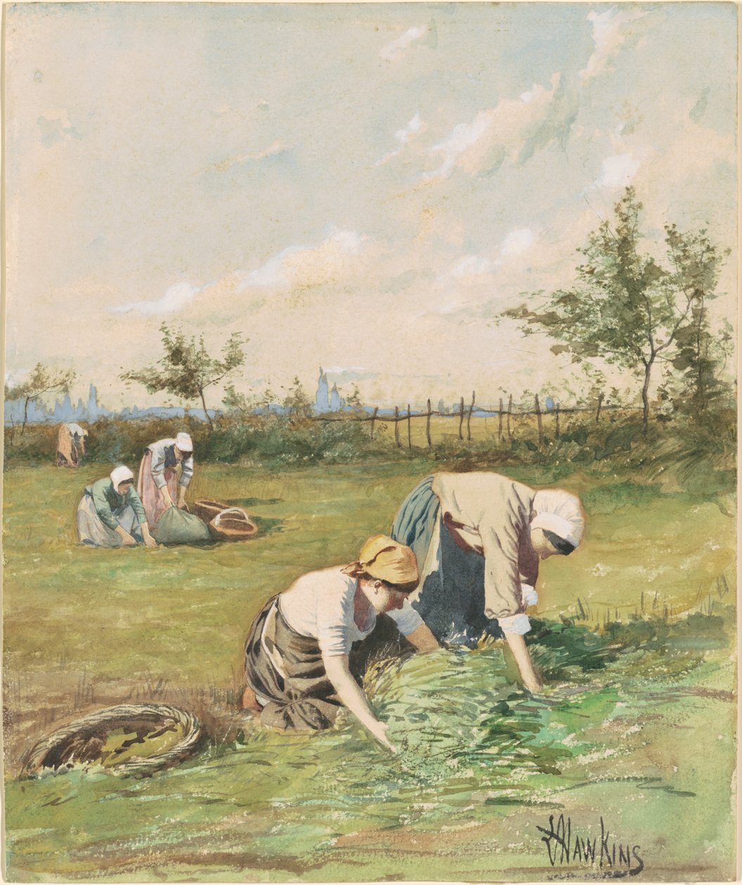 Catadores no Campo de Louis Welden Hawkins