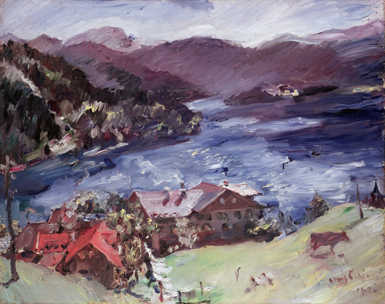 Walchensee, 1921 de Lovis Corinth