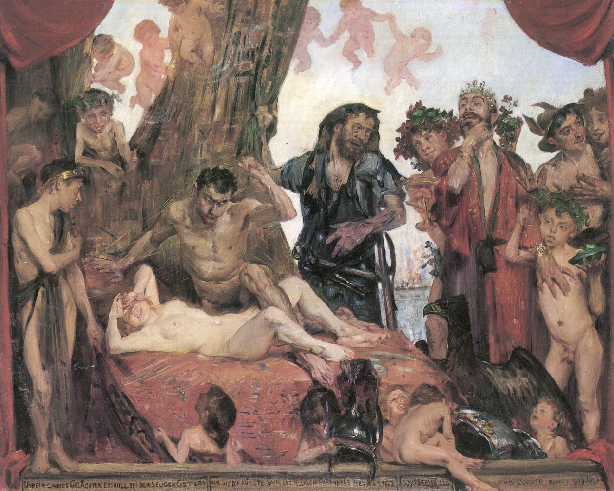 O riso homérico de Lovis Corinth