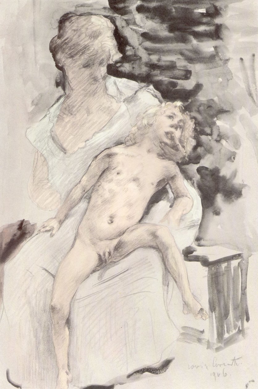 A juventude de Zeusn de Lovis Corinth