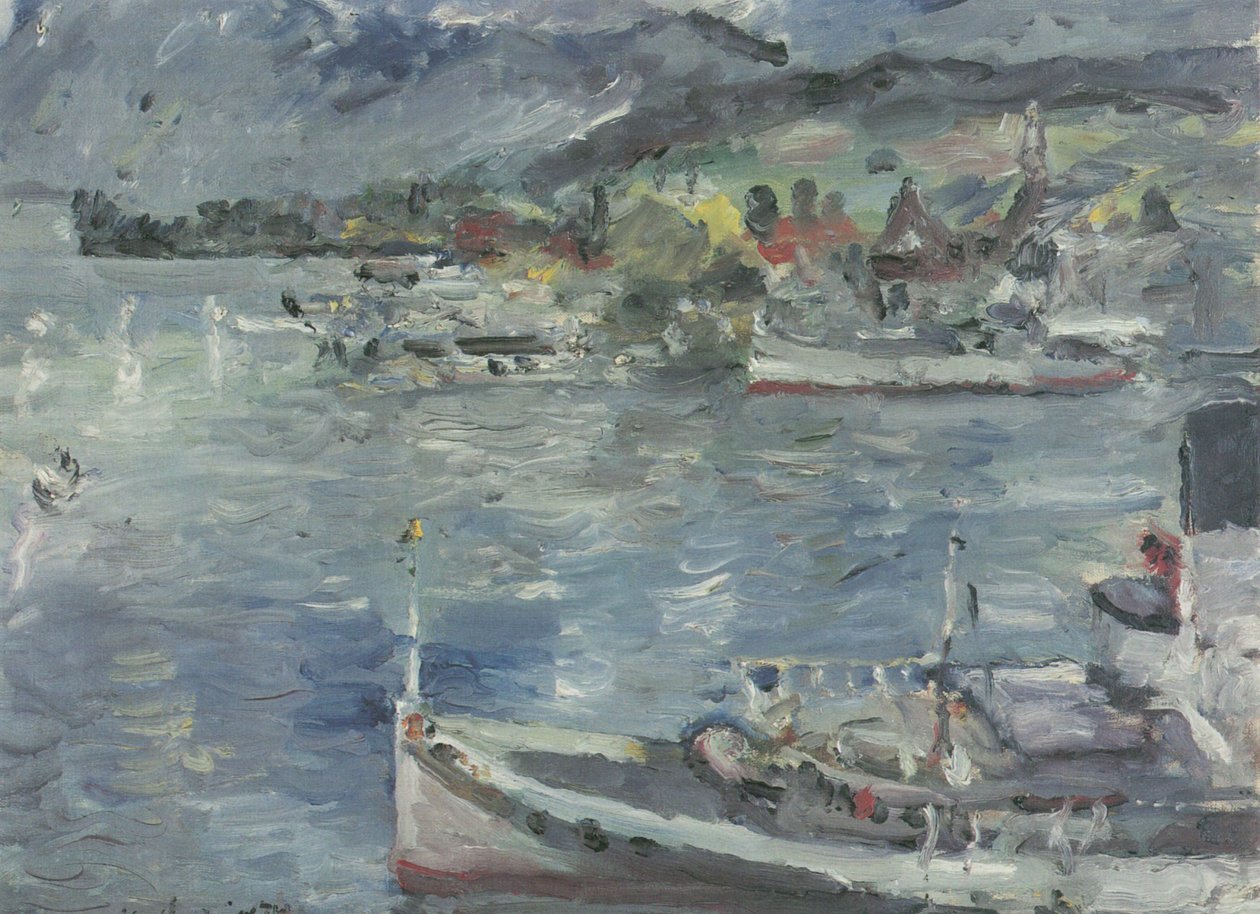 Lago de Lucerna pela manhã de Lovis Corinth