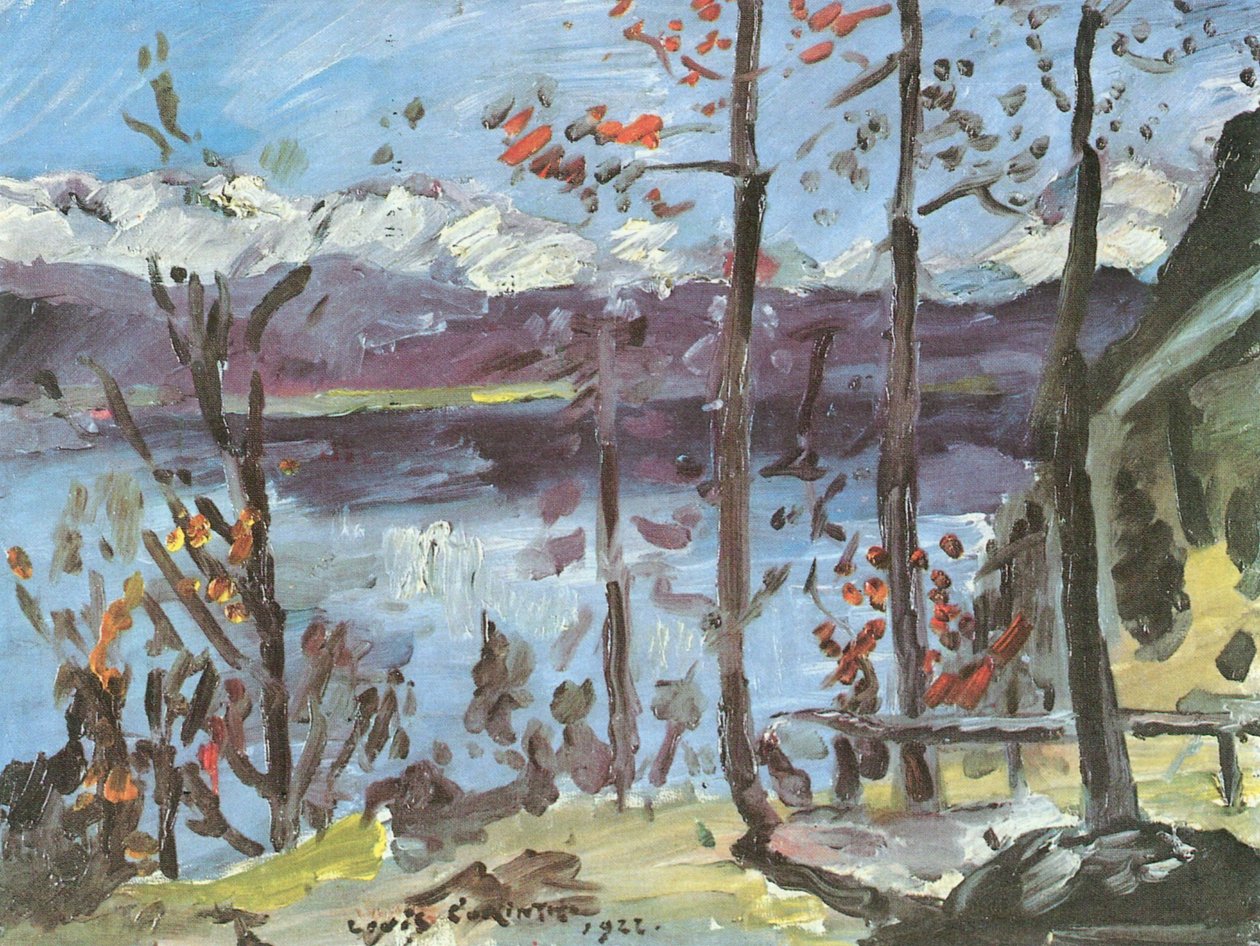 Páscoa no Walchenseen de Lovis Corinth