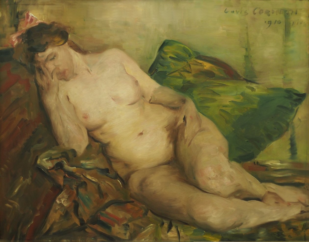 Ato de descanso de Lovis Corinth
