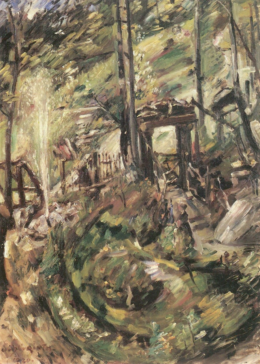 Walchensee, Springbrunnenn de Lovis Corinth