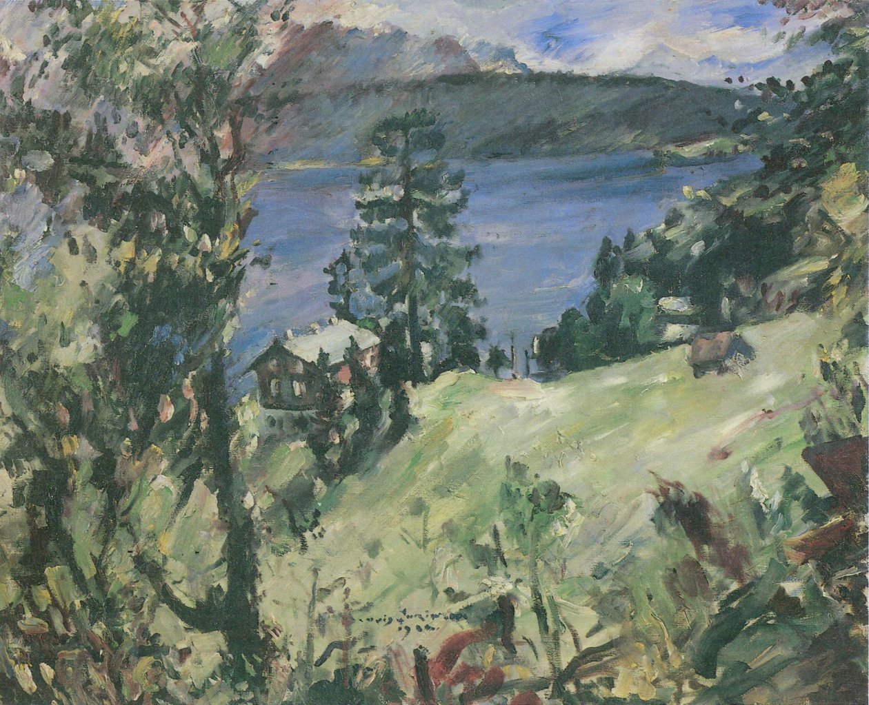 Walchenseelandschaftn de Lovis Corinth