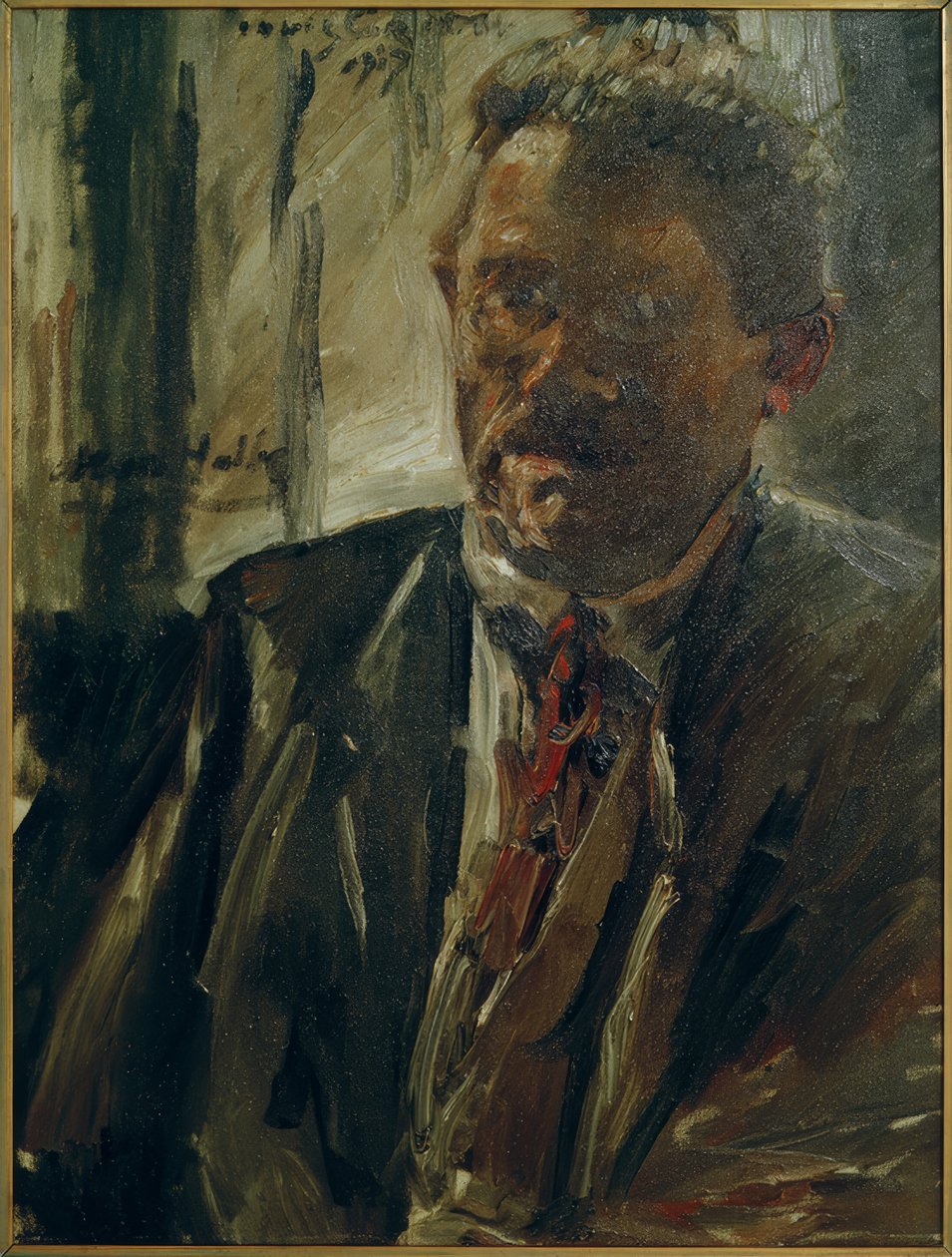 Retrato Max Half de Lovis Corinth