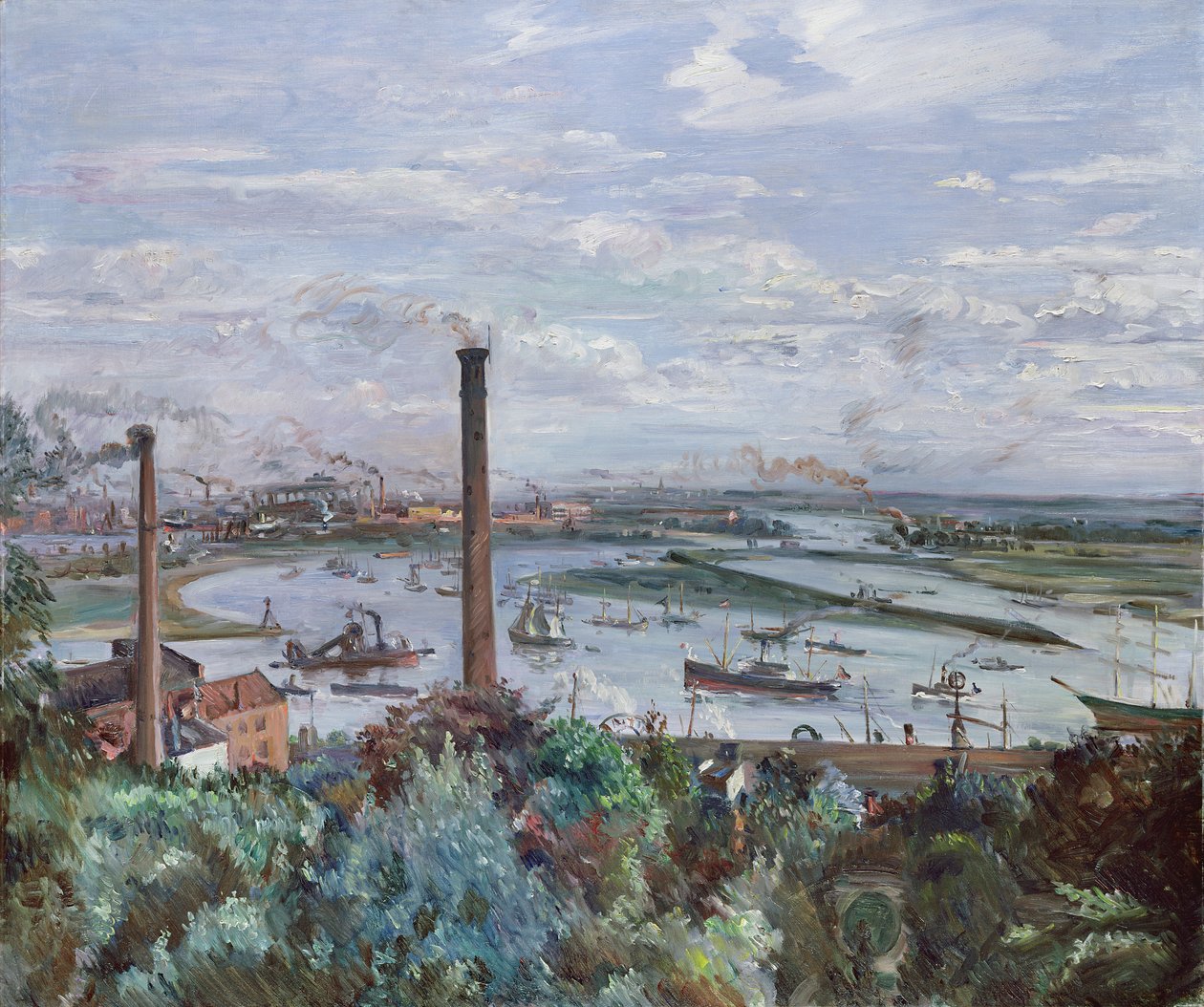 Vista de Kohlbrand, 1911 de Lovis Corinth