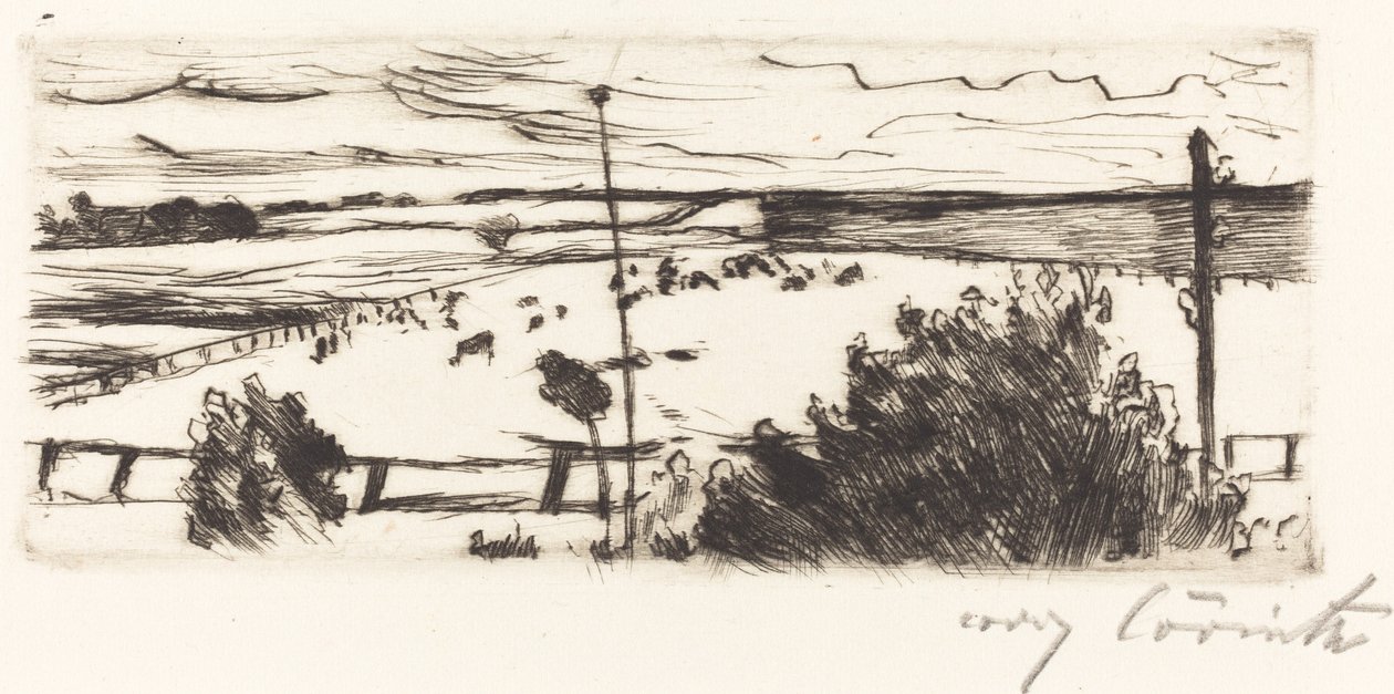Coastal Seascape, 1916. de Lovis Corinth