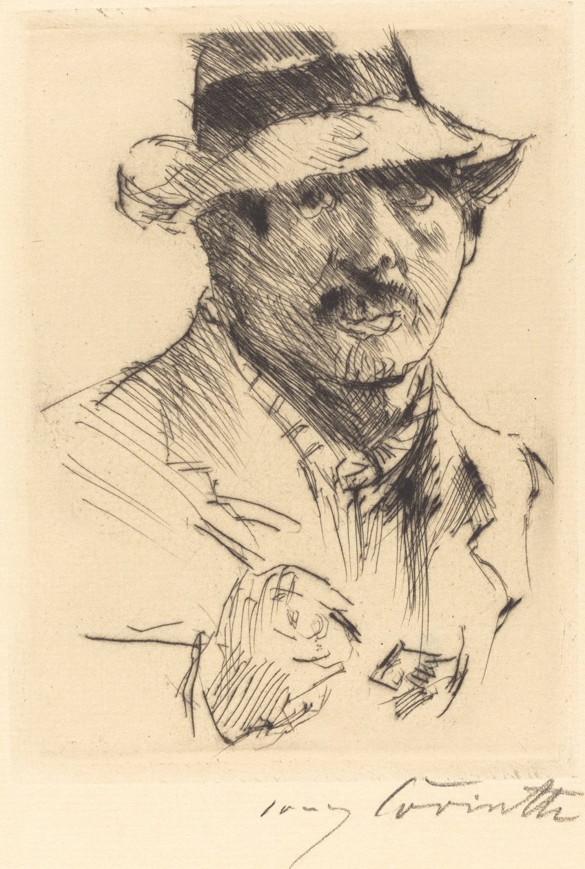 Auto-retrato (Auto-retrato) de Lovis Corinth