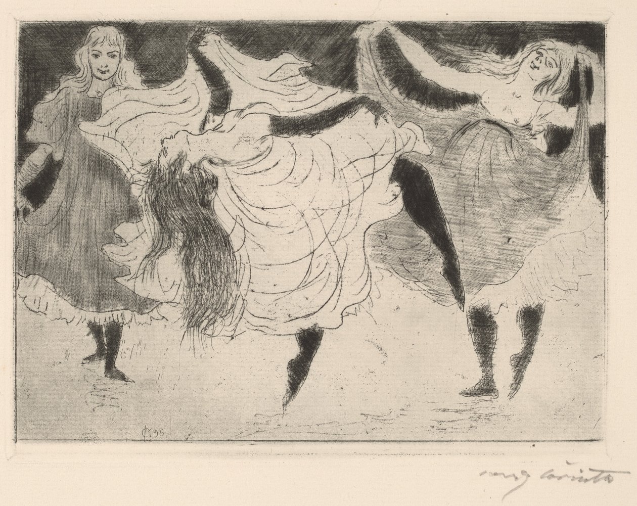 Dancers Dancers, 1895. de Lovis Corinth