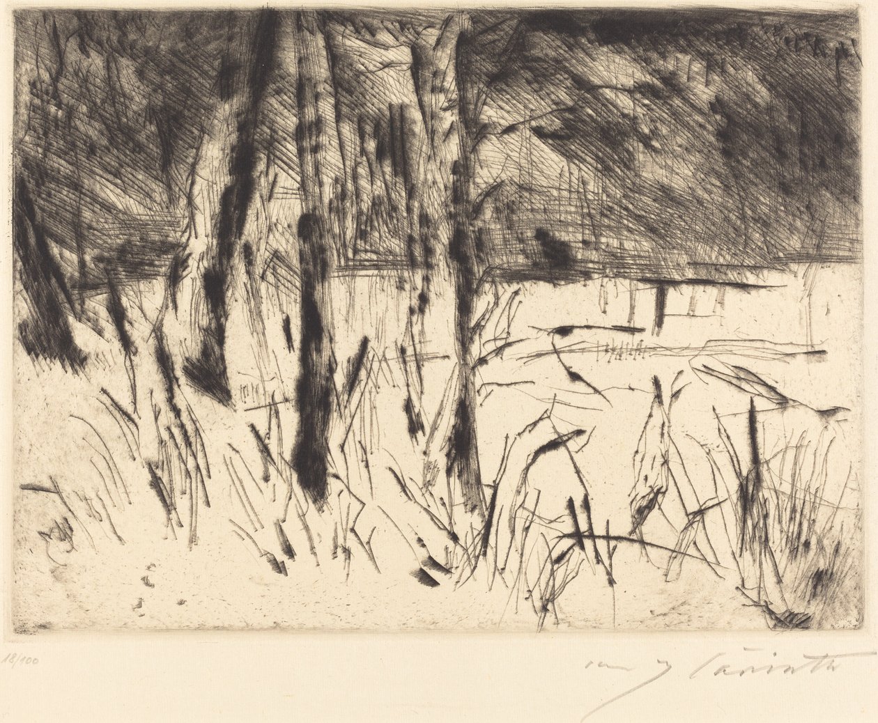 Jardim zoológico de Lovis Corinth