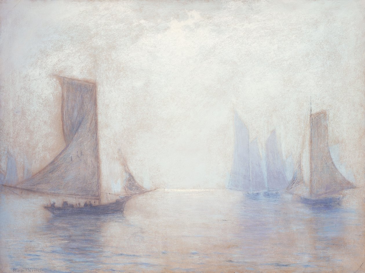 Velas azuis de Lowell Birge Harrison