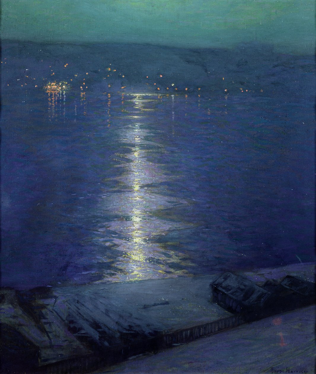 Luar no rio, 1919 de Lowell Birge Harrison