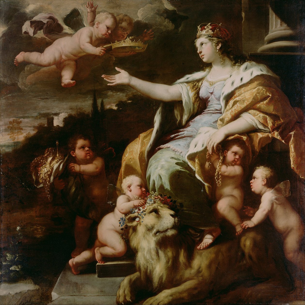 Alegoria da Magnanimidade de Luca Giordano