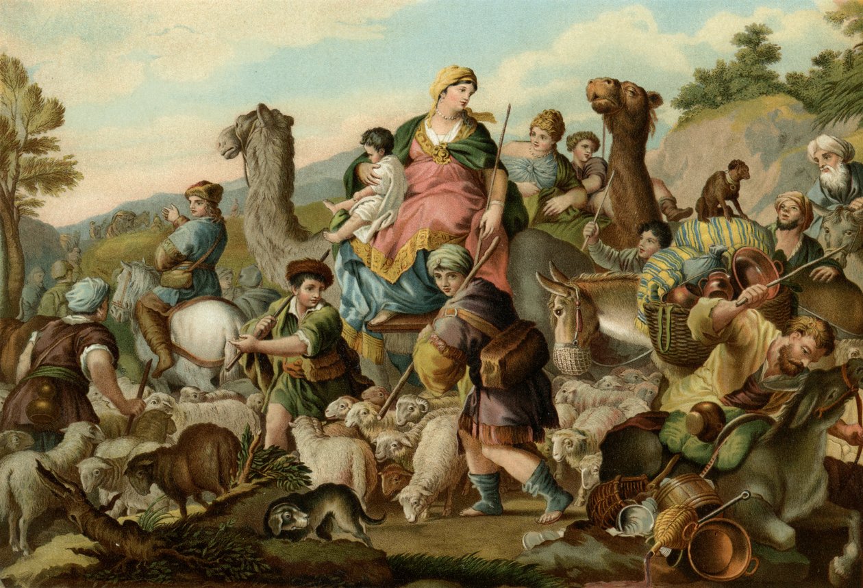 Jacob&39;s Escape de Luca Giordano