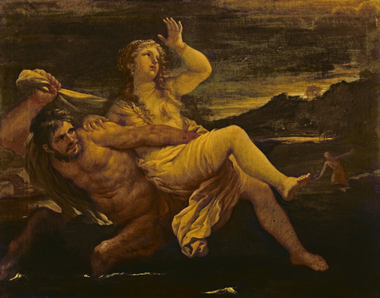 O rapto de Deianeira de Luca Giordano