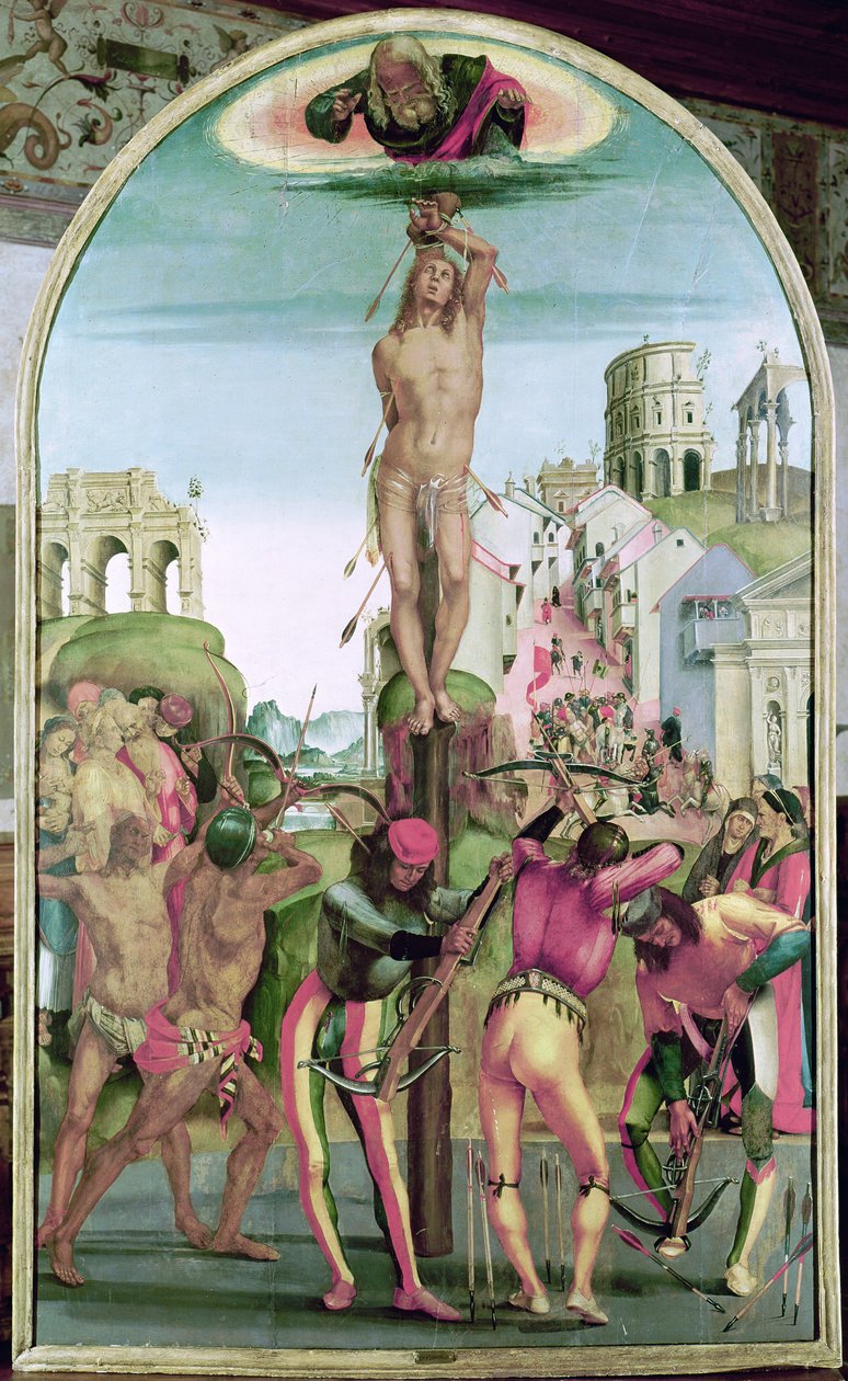 O martírio de são Sebastião de Luca Signorelli