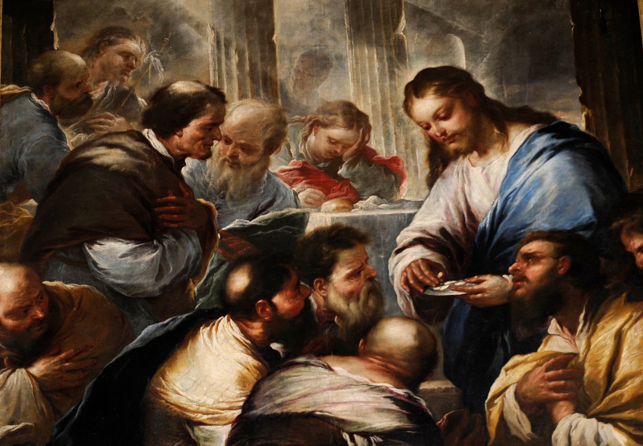 Comunhão de apóstolos de Luca Giordano