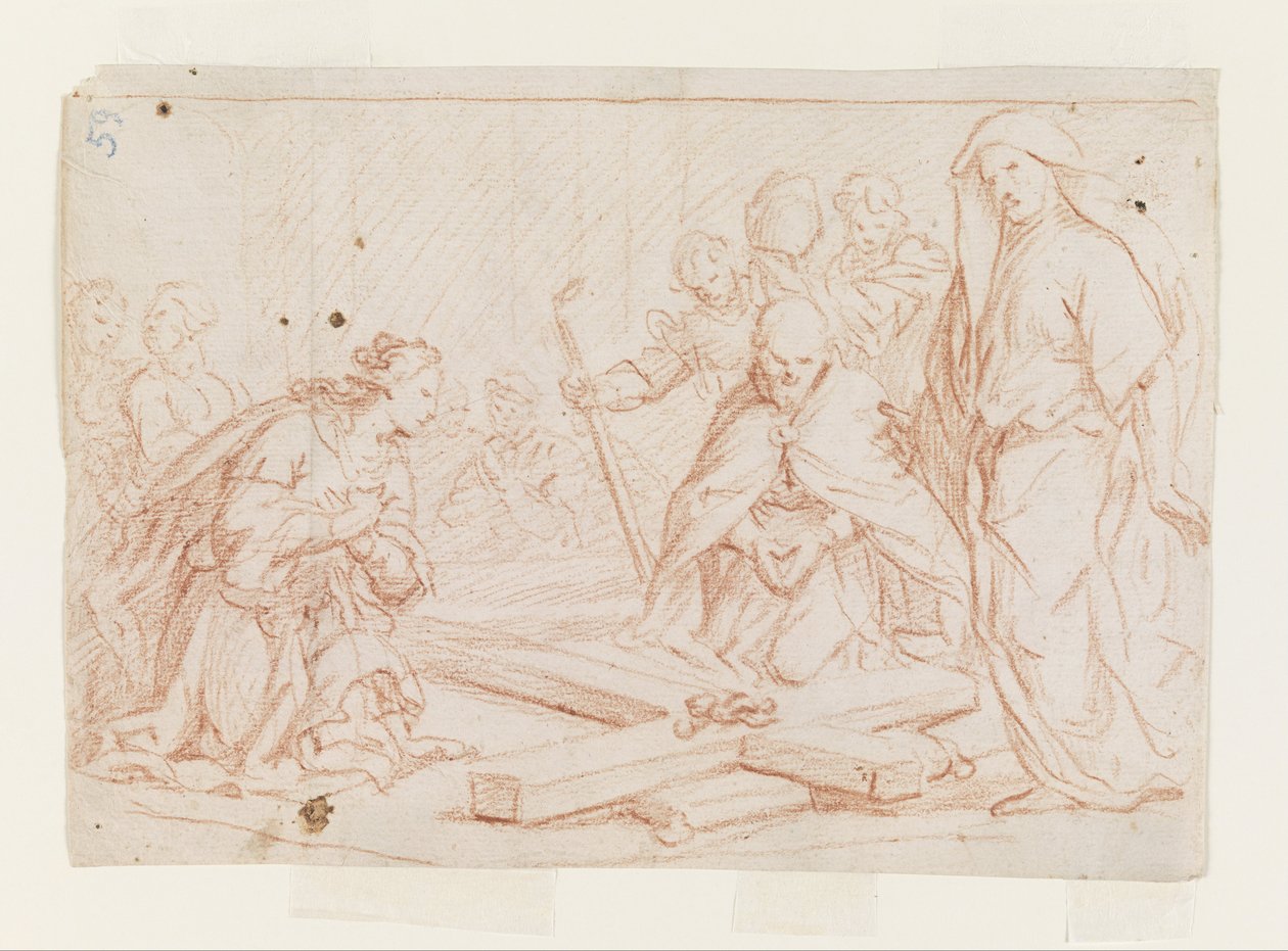 Descoberta da Cruz de Luca Giordano