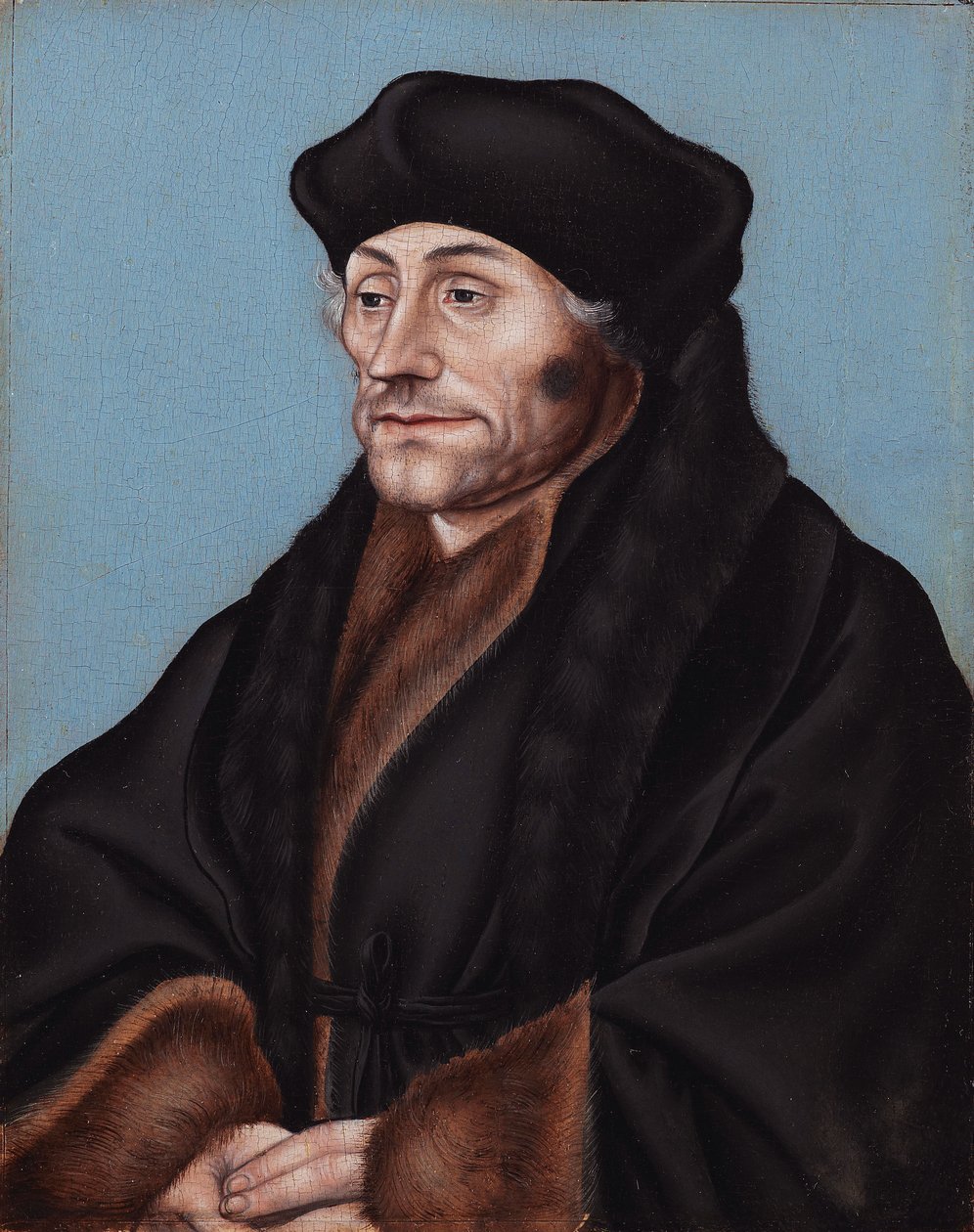 Retrato de Erasmus de Lucas Cranach the Elder
