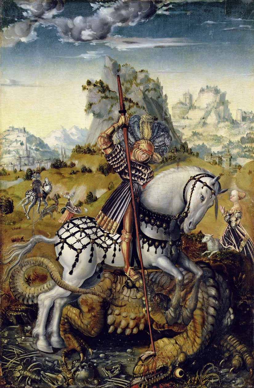 São Jorge de Lucas Cranach the Elder
