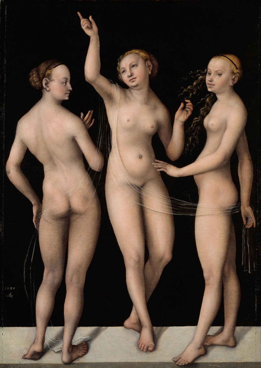 As Três Graças de Lucas Cranach the Elder