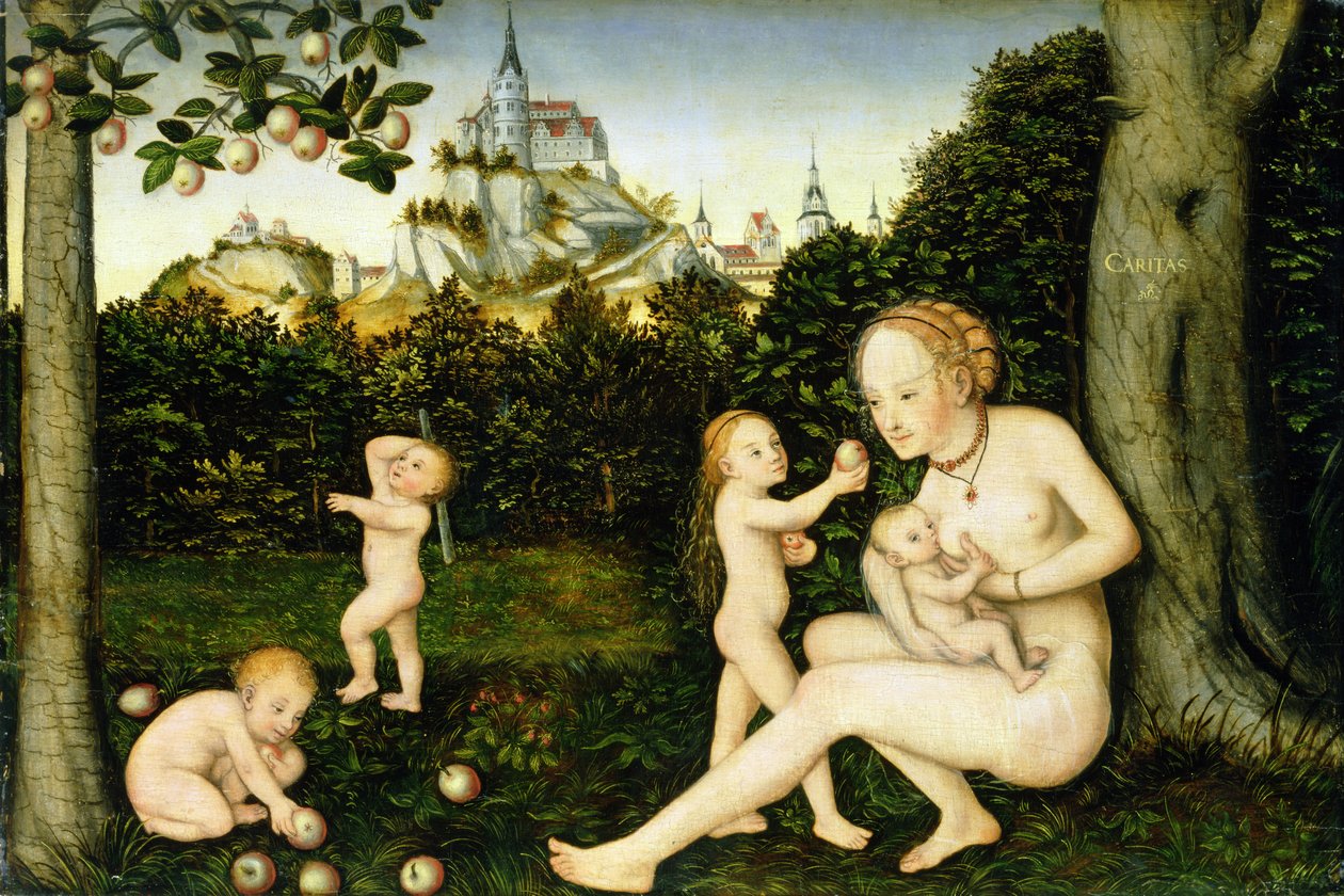 Caridade de Lucas Cranach the Younger