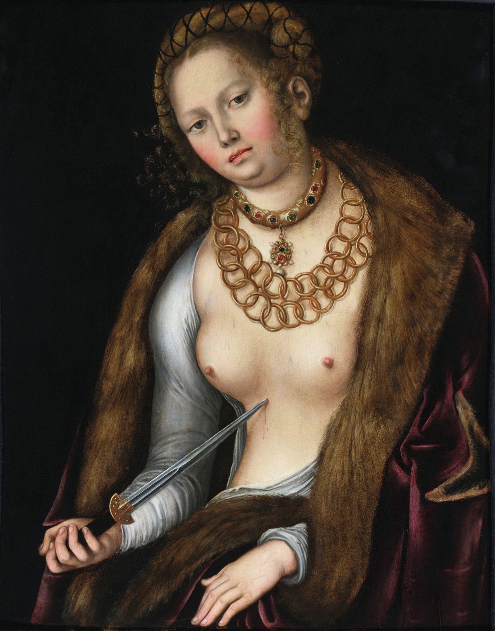Lucrécia de Lucas Cranach the Elder