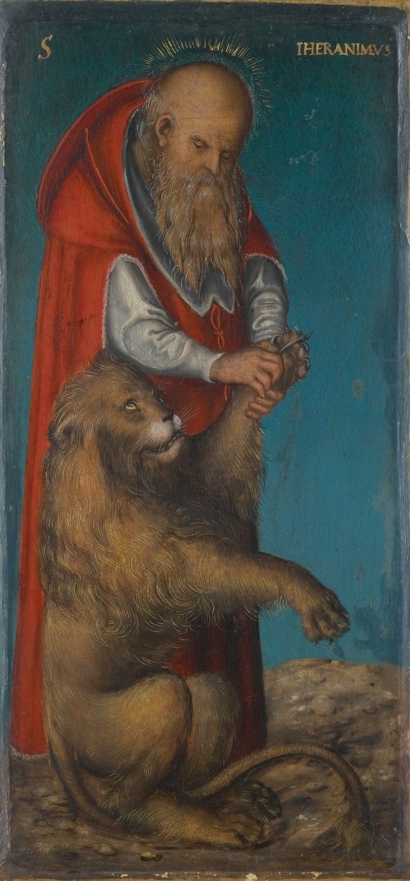 São Jerônimo, 1515 de Lucas Cranach the Elder