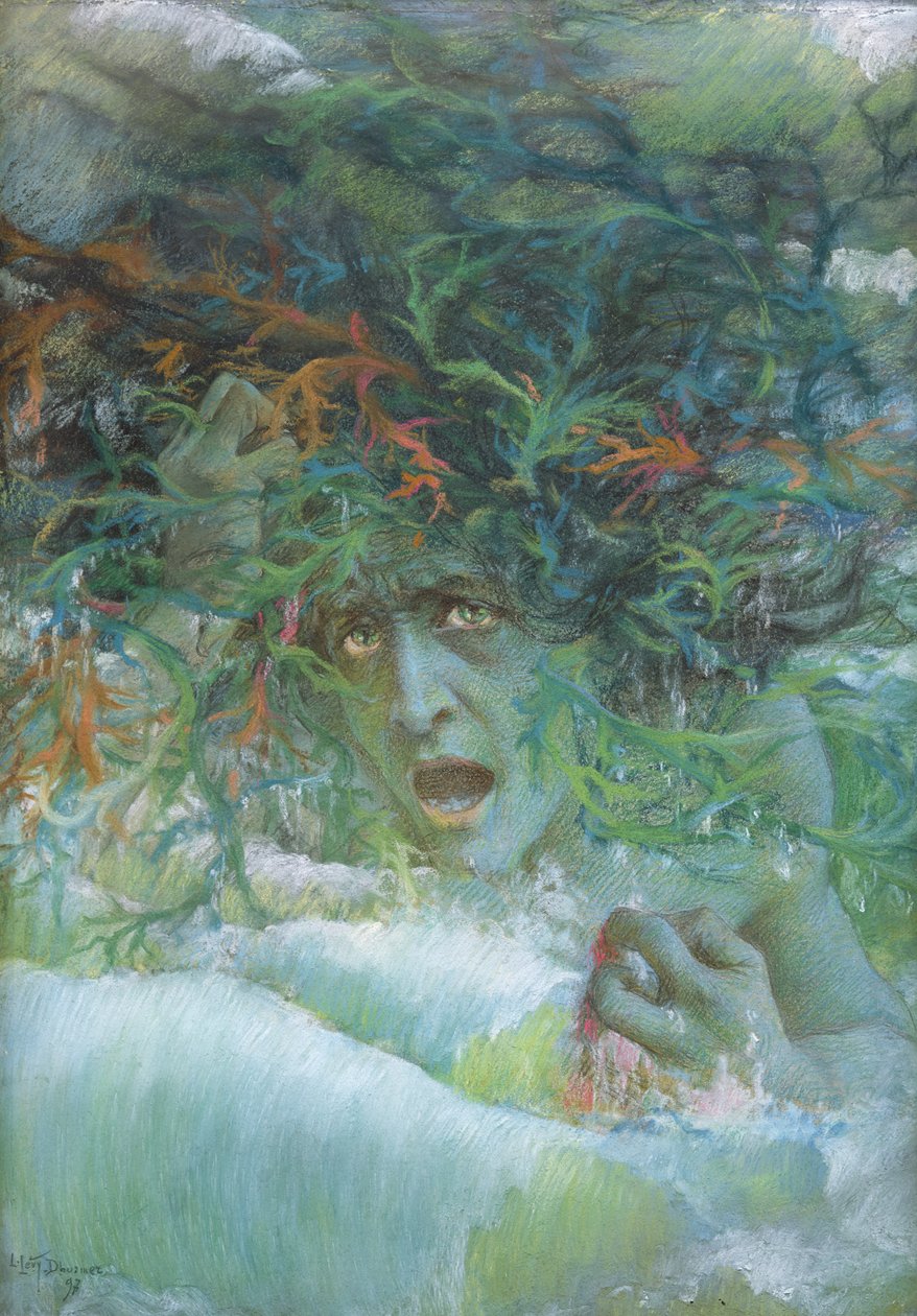 Medusa de Lucien Levy Dhurmer