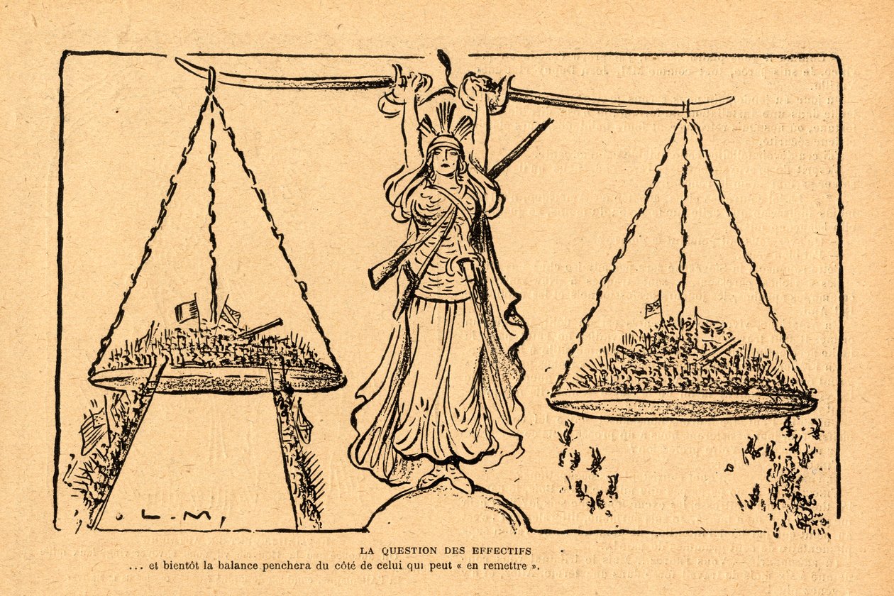 Le Rire rouge, sátira B&W de Lucien Metivet