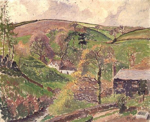 Blackpool Valley de Lucien Pissarro