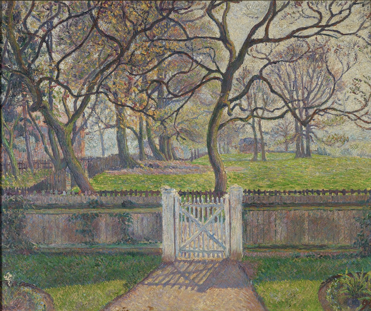 The Garden Gate, Epping, 1894 de Lucien Pissarro